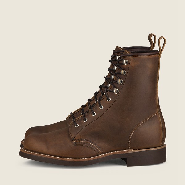 Red Wing Heritage Bot Bayan - Silversmith - Short Rough & Tough Deri - Kahverengi - 83WSRAOCV